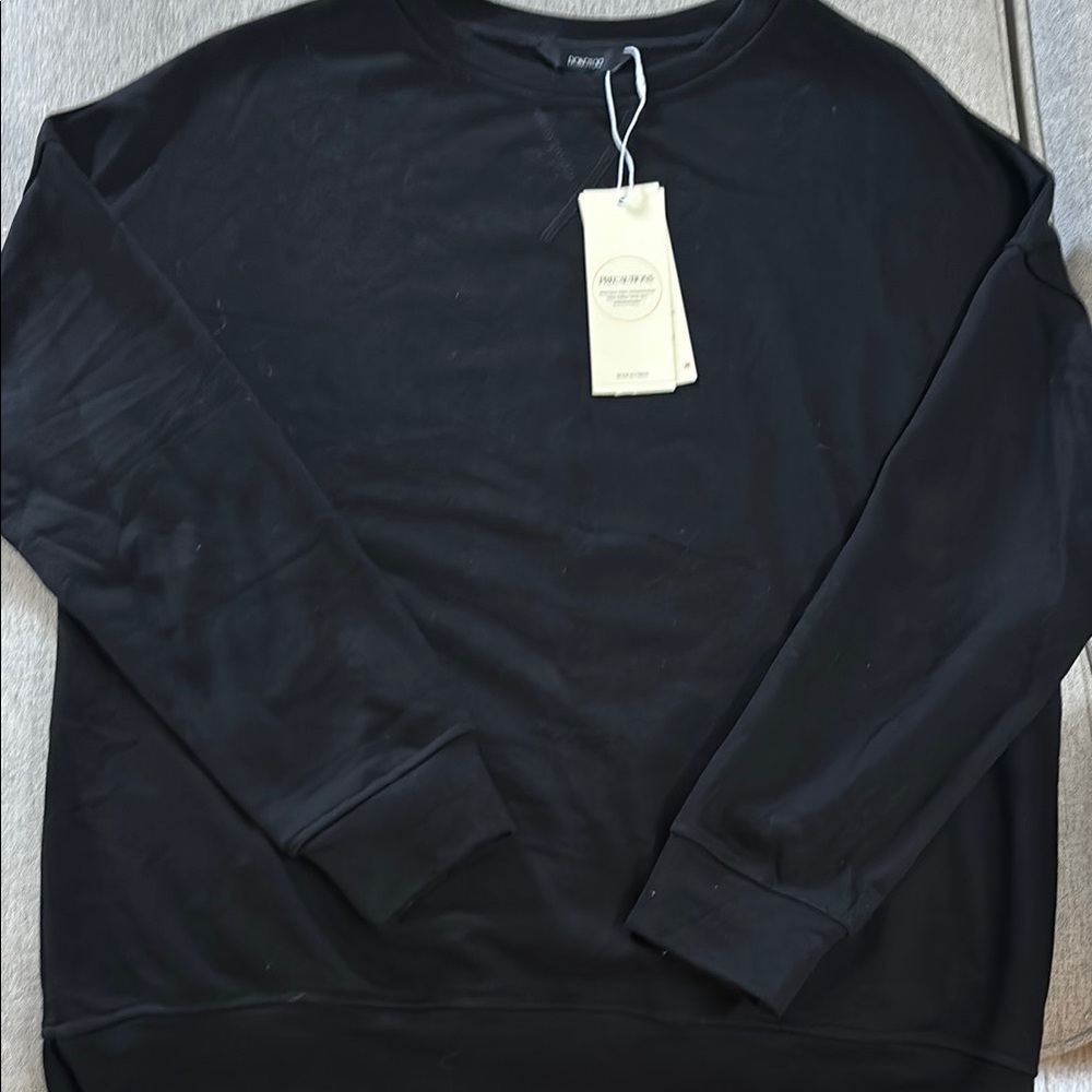 Black Crewneck Sweatshirt